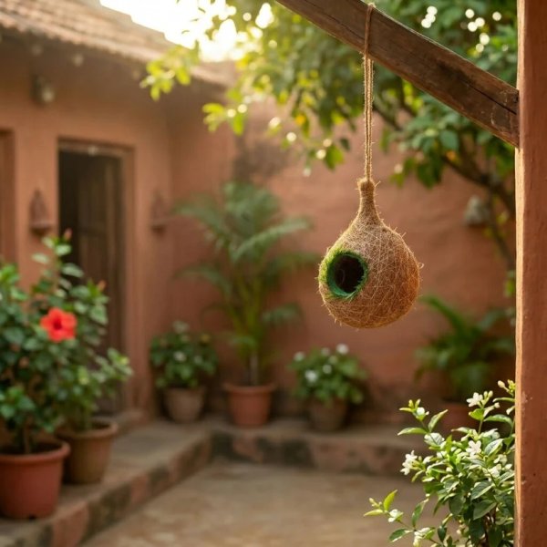 Coconut Coir Bird Nest